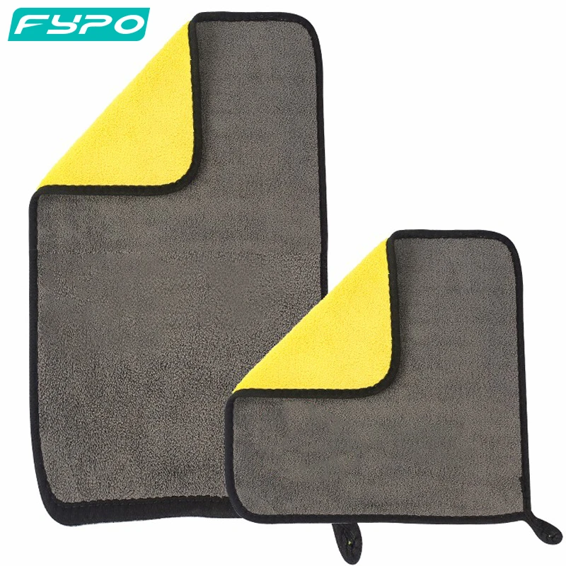 30x30/40/60cm Microfibre Car Cleaning Cloths,Auto Drying Wash Towel for Car new 2025 Care Polishing Washing Waxing Dusting and Detailing