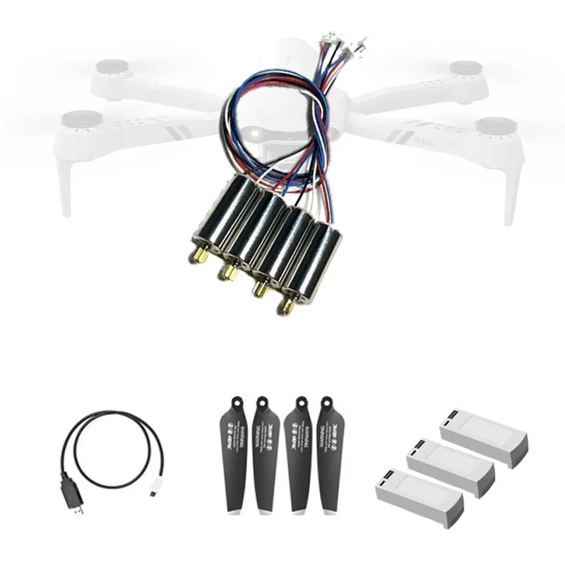 4DRC F3 GPS Drone UAV Accessories Folding Quadcopter Battery Propeller Replacement RC Helicopter Toy Parts Blade Set Spare Motor
