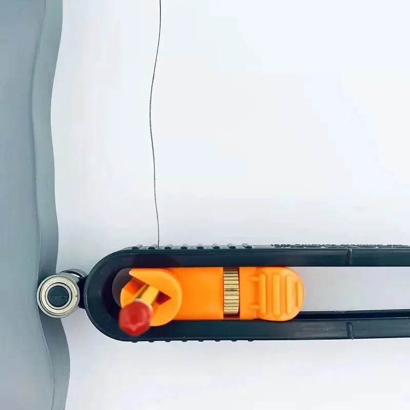 Profile Scribing Ruler Contour Gauge With Lock 2025 Adjustable Locking Precise Woodworking Measuring Gauge new Measurement Tool In Stock