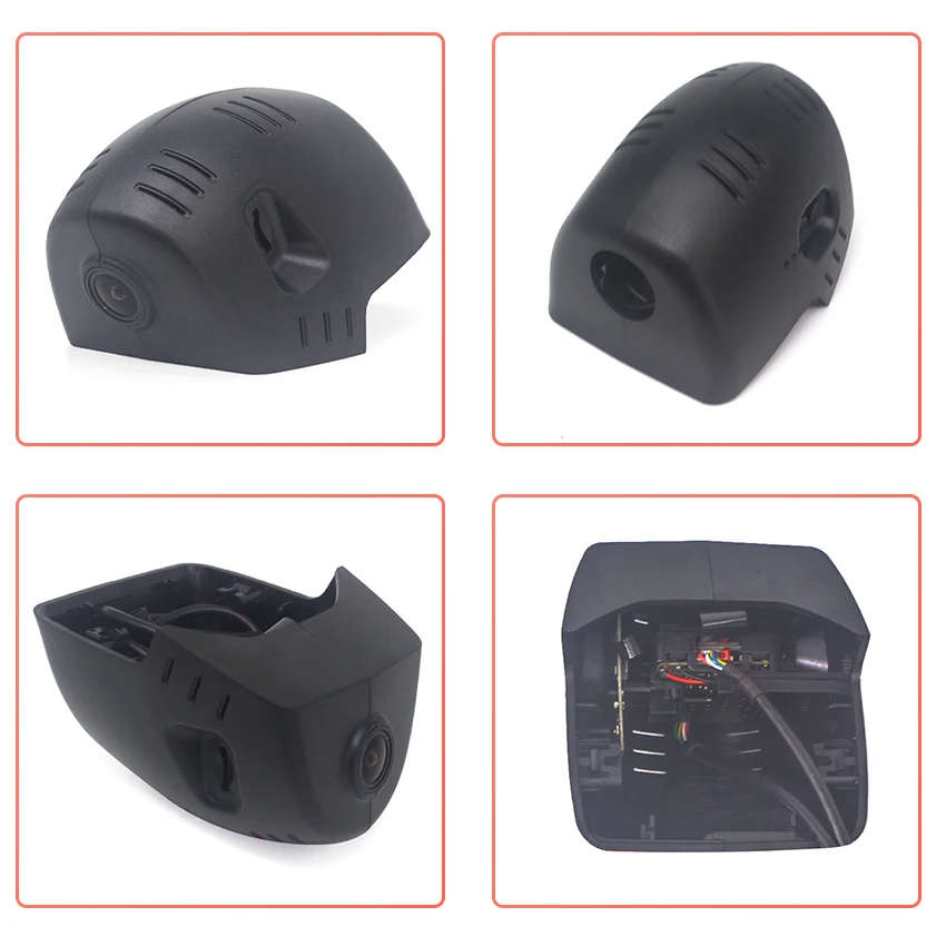 and New4K play Plug Car DVR Wifi Video Recorder Front Camera Dash Cam UHD 2160P For Skoda Octavia 2021 2022 2023 Hidden DashCam smile
