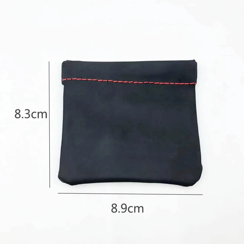 Leather PU Earphone Bag ddmysmile Earphone Case Headset Carrying Pouch Store Headphone Package Headset Accessorie Smile