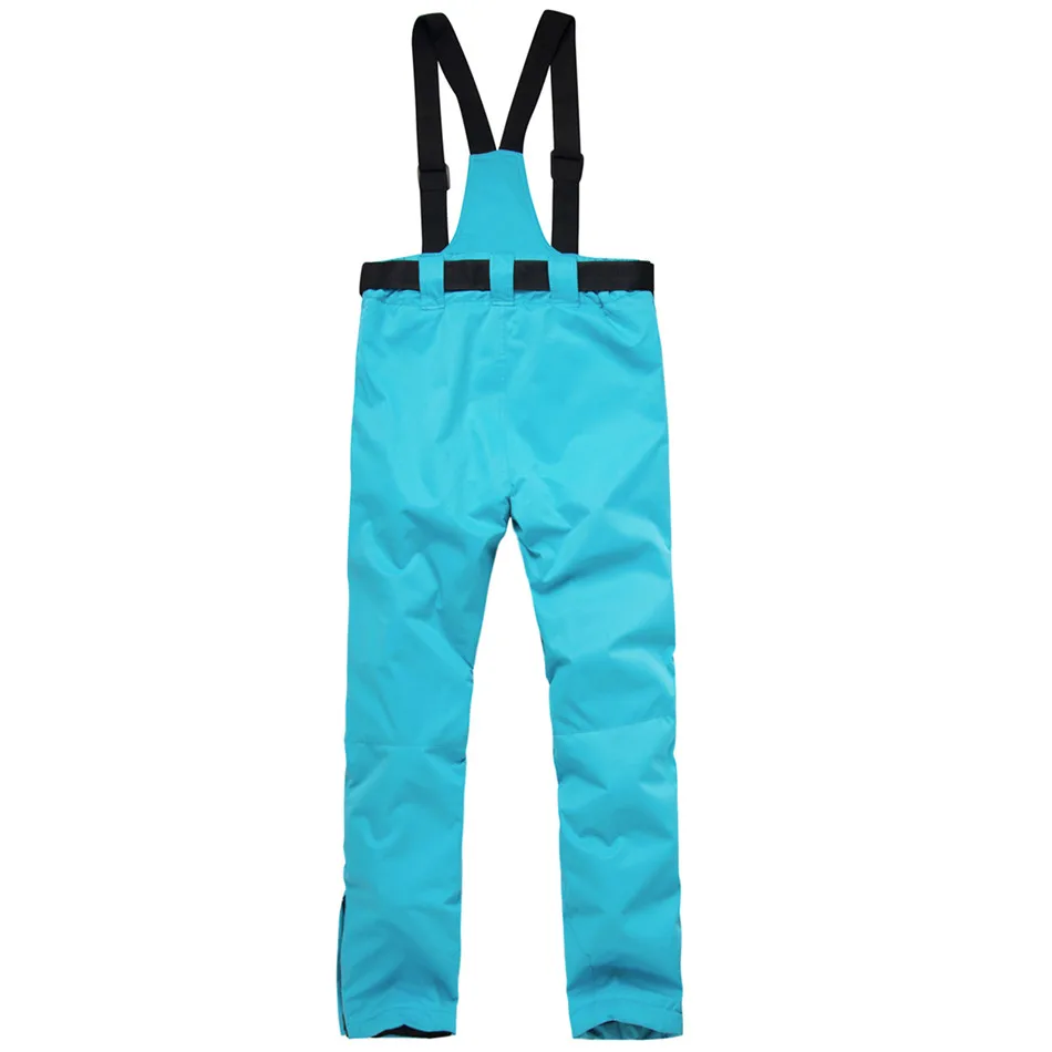 Warm Women Thick New ddmysmile Men Ski Pants Winter Outdoor Sports Suspender Pant Snowboard Trousers Waterproof Windproof Skiing Clothes Smile