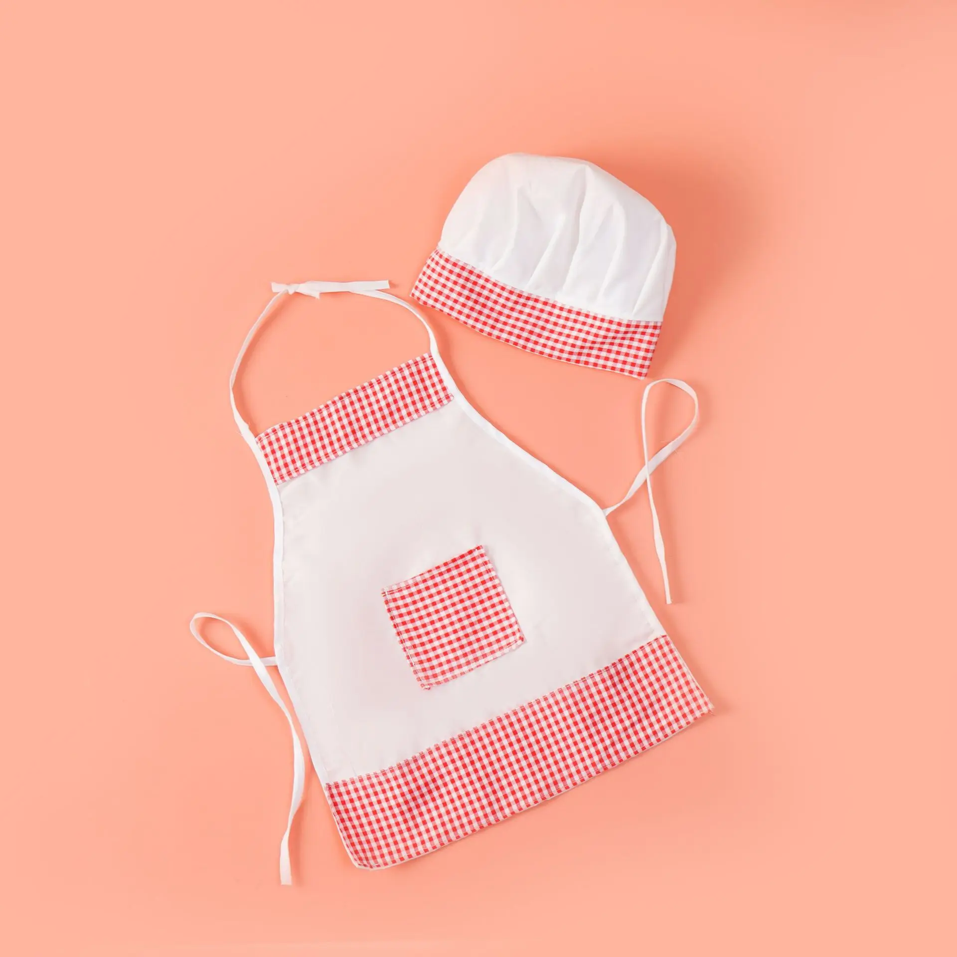 Shining Chef's Costume Newborn Photograohy 2025 Props Baby Photo Cook Clothes new Creative Photo Clothing Baby Hat