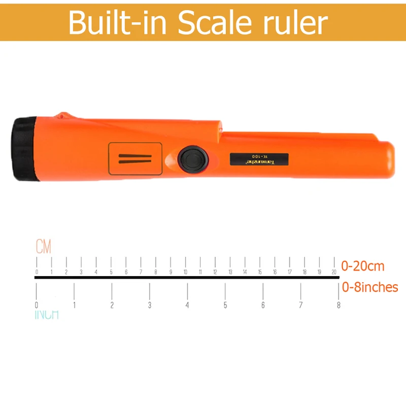 Handheld metal detector GP pointer precise positioning outdoor IP68 waterproof portable GP pointer metal detector With bracelet