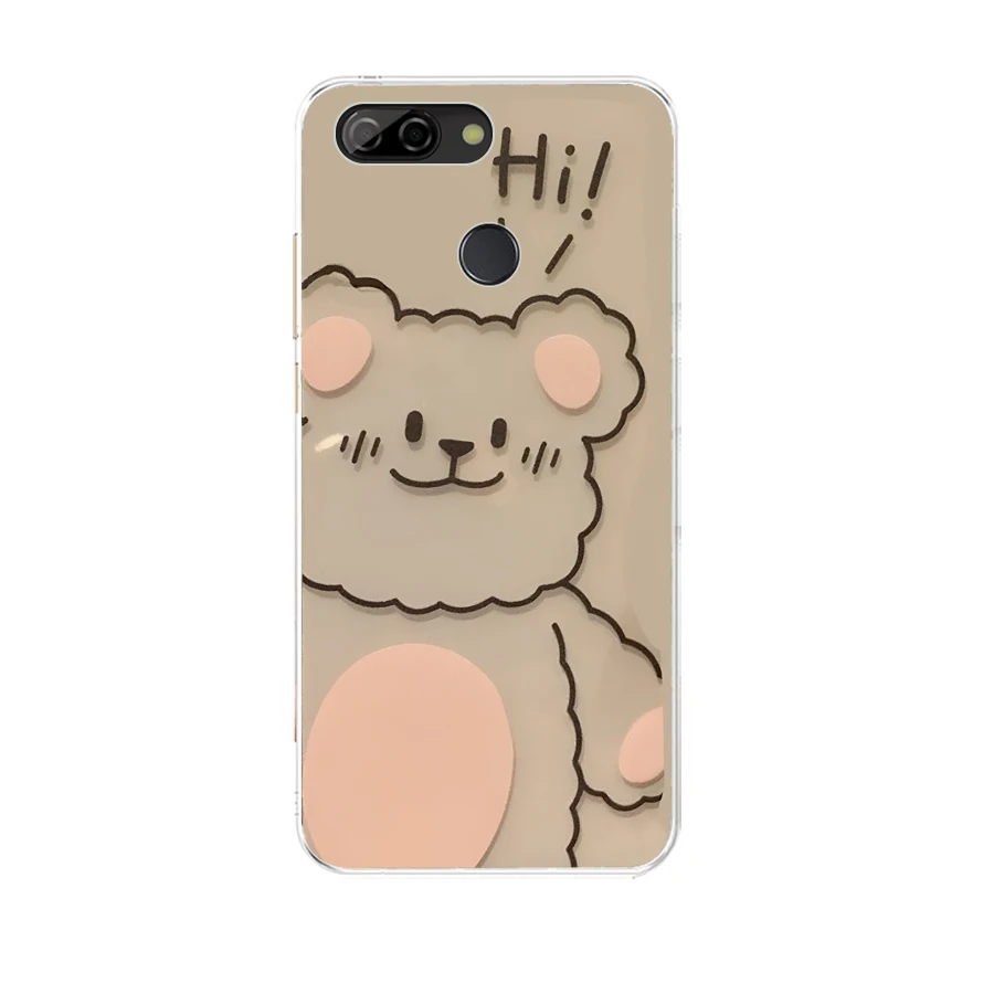 Case For Cover Silicone ZTE Blade V9 Vita V10 Vita Cases coque bumper back cover design protective soft tpu smile
