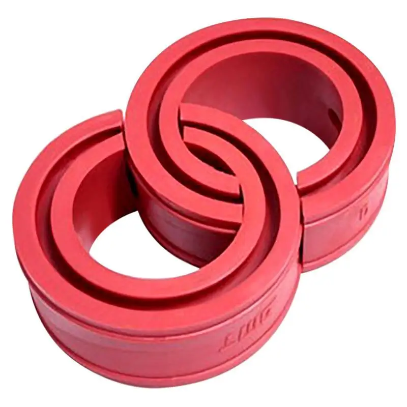 2PCS Red Color Car Shock-Absorber Spring Bumper Power Auto Buffers A/B/C/D/E/ Type Springs Bumpers Cushion