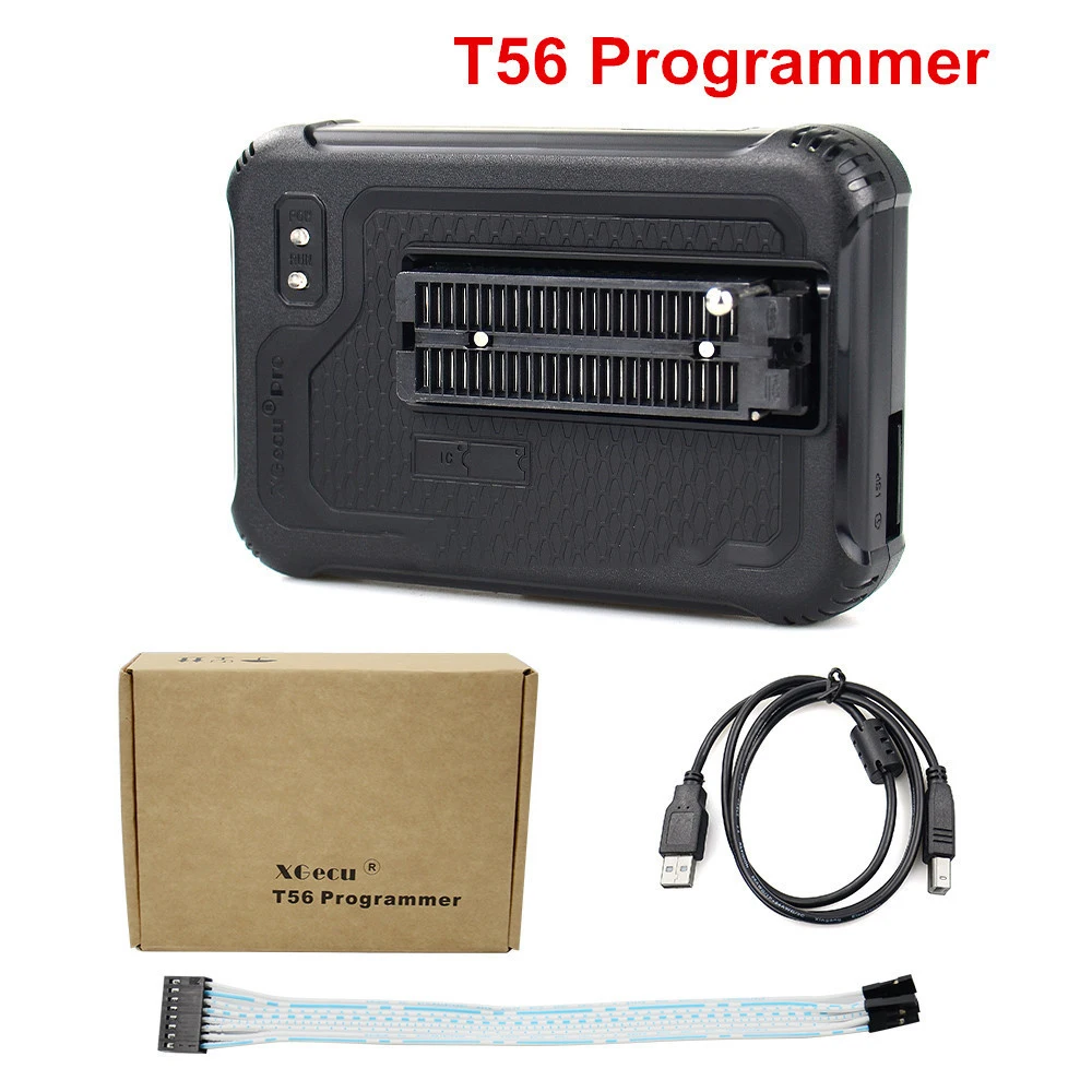 100% XGecu T56 Programmer 56 Pin Drivers ISP Support 37100+ ICs for PIC/NAND Flash/EMMC TSOP48 / TSOP56/ BGA 48/63/64/153/169