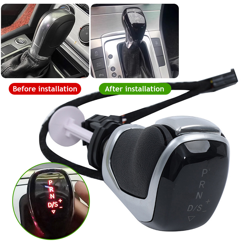Electronic Shift Handle for VW Golf 6 7 Passat B7 B8 Tiguan 2 DSG, Original Brand New LED Shift Electronic Shift Handle a15f5