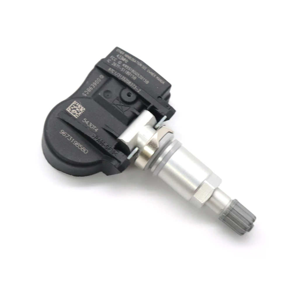 Tire TPMS Car 5430T4 Pressure Monitoring Sensor Fit For Peugeot 207 307 407 508 607 807 1007 For Citroen C4 C5 C6 C8 9673198580 smile