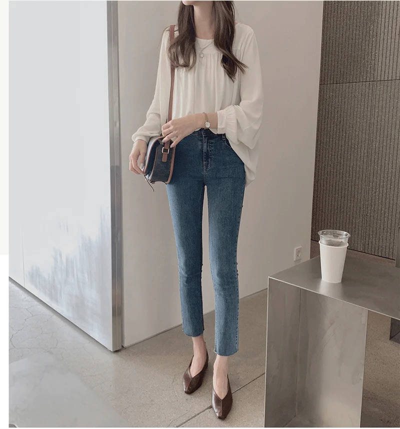 PLAZSON new roupas feminina 2025 blusas para mujer Women Elegant Blouse Shirt Blusa Vintage Long Sleeve Tops Female Spring Fall Clothing