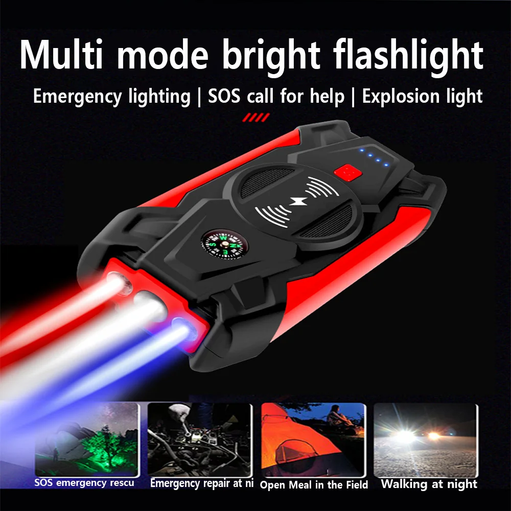 1200A High Capacity 39800mAh 12V Jump Starter Portable Starting Device Power Bank Car Charger For Car Battery Booster