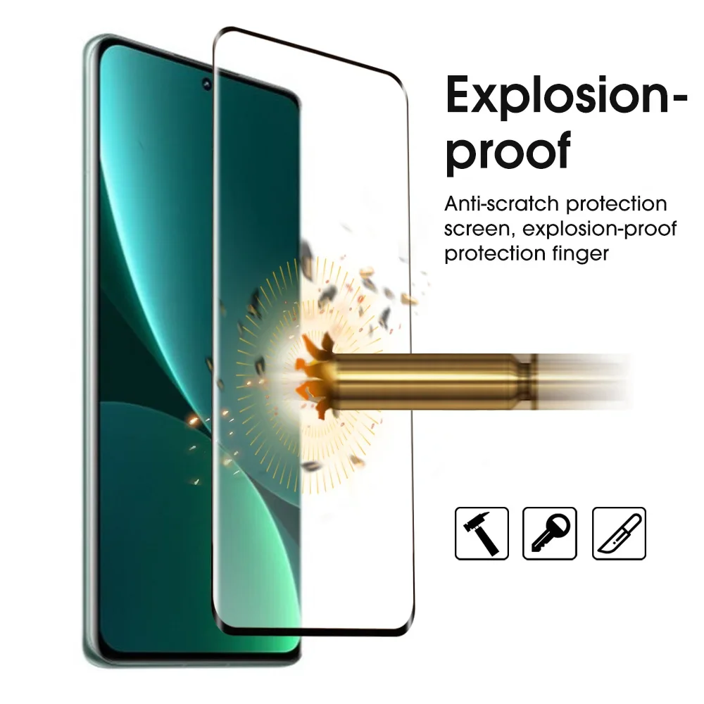HD Curved Protective Glass For Xiaomi 12 Pro 12X Tempered Glass For Xiaomi12 Pro Mi 12X Mi12 12S Ultra 3D Screen Protector Film