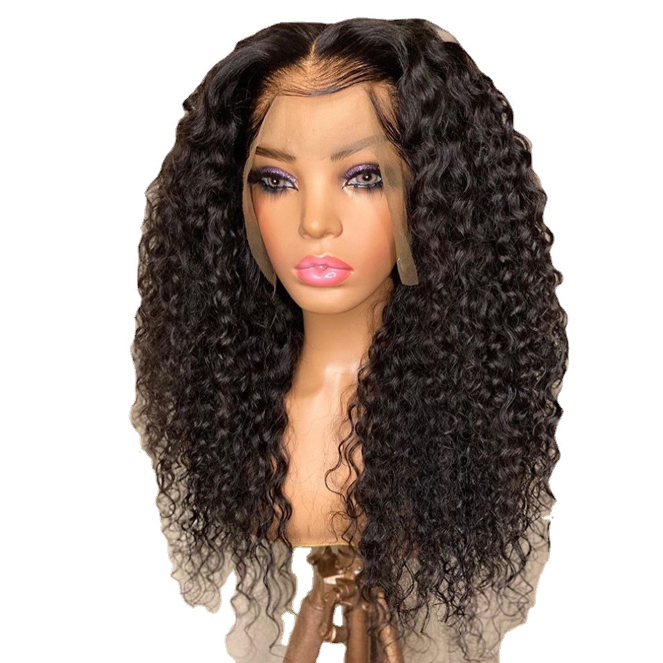 Curly Short Bob HD Frontal Human Wigs Deep Water Wave 13X4 Lace Front Wig 5X5 Closure Glueless 100%Human Hair