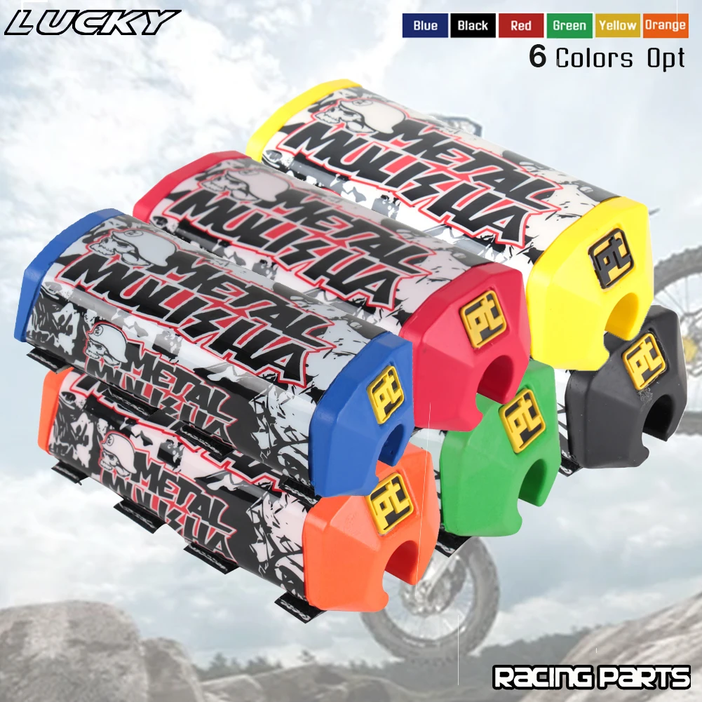 Handlebar Motocross Pads Motorcycles for Pro Taper Energy Square 2.0 Fat Bar Pad For 1-1/8" Bars smile 1-1/8"