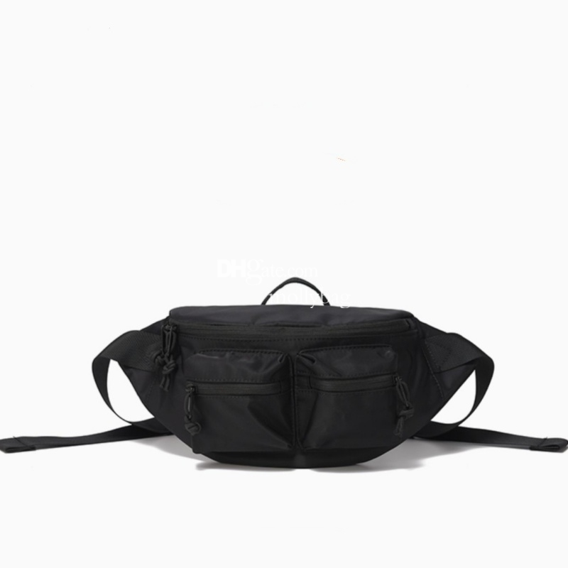 Designer men's high-end chest bag sports nylon fashionable and simple crossbody shoulder bag zipper classic retro handbag pocket money bag hobo c