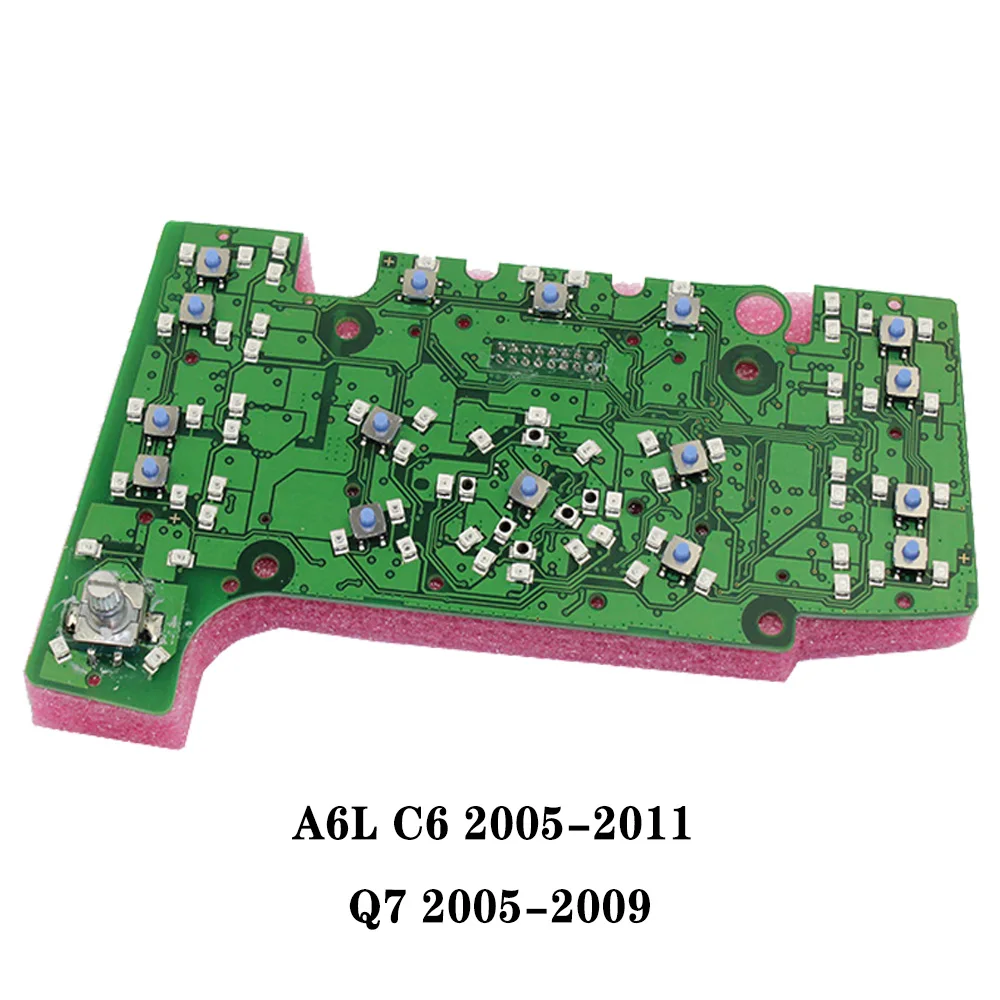 For Audi Q7 A6 Quattro C6 S6 MMI Multimedia Interface Control Panel Circuit Board with Nav LHD 4F1919611 4F0919610 4L0919610