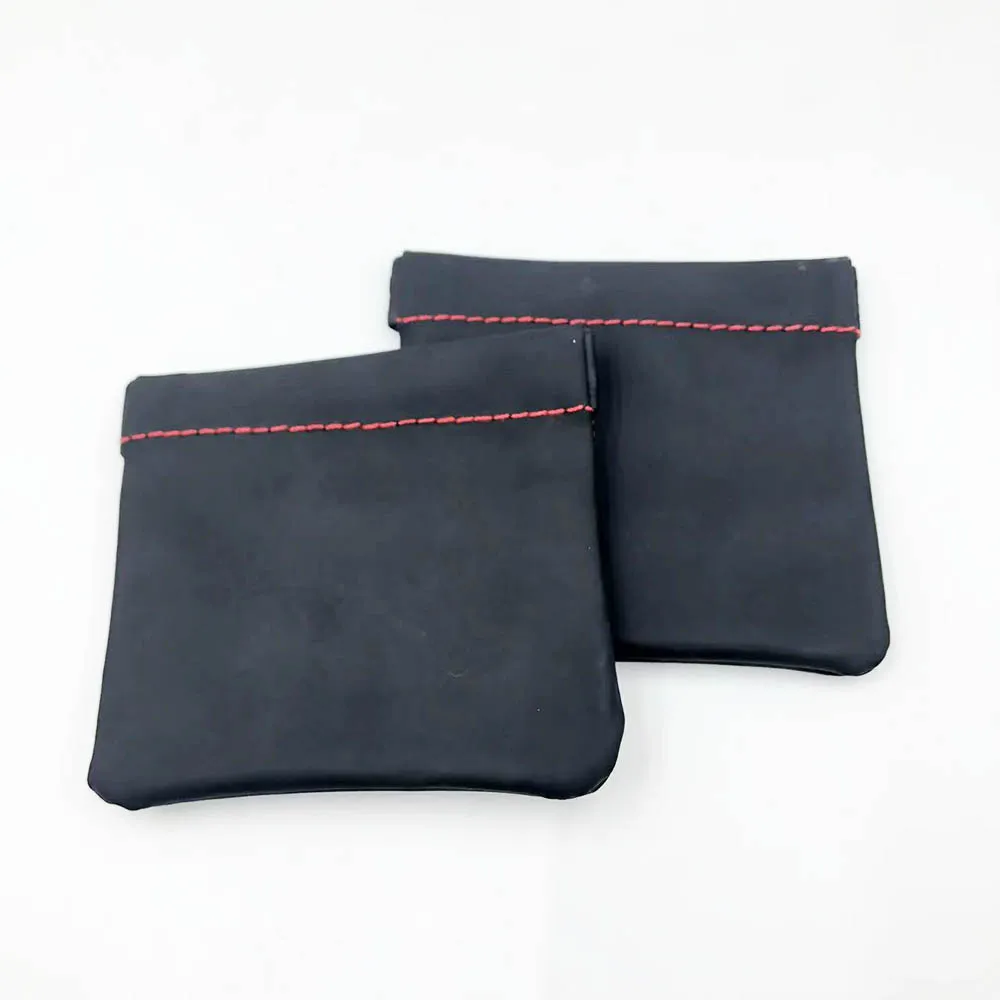 Leather PU Earphone Bag ddmysmile Earphone Case Headset Carrying Pouch Store Headphone Package Headset Accessorie Smile