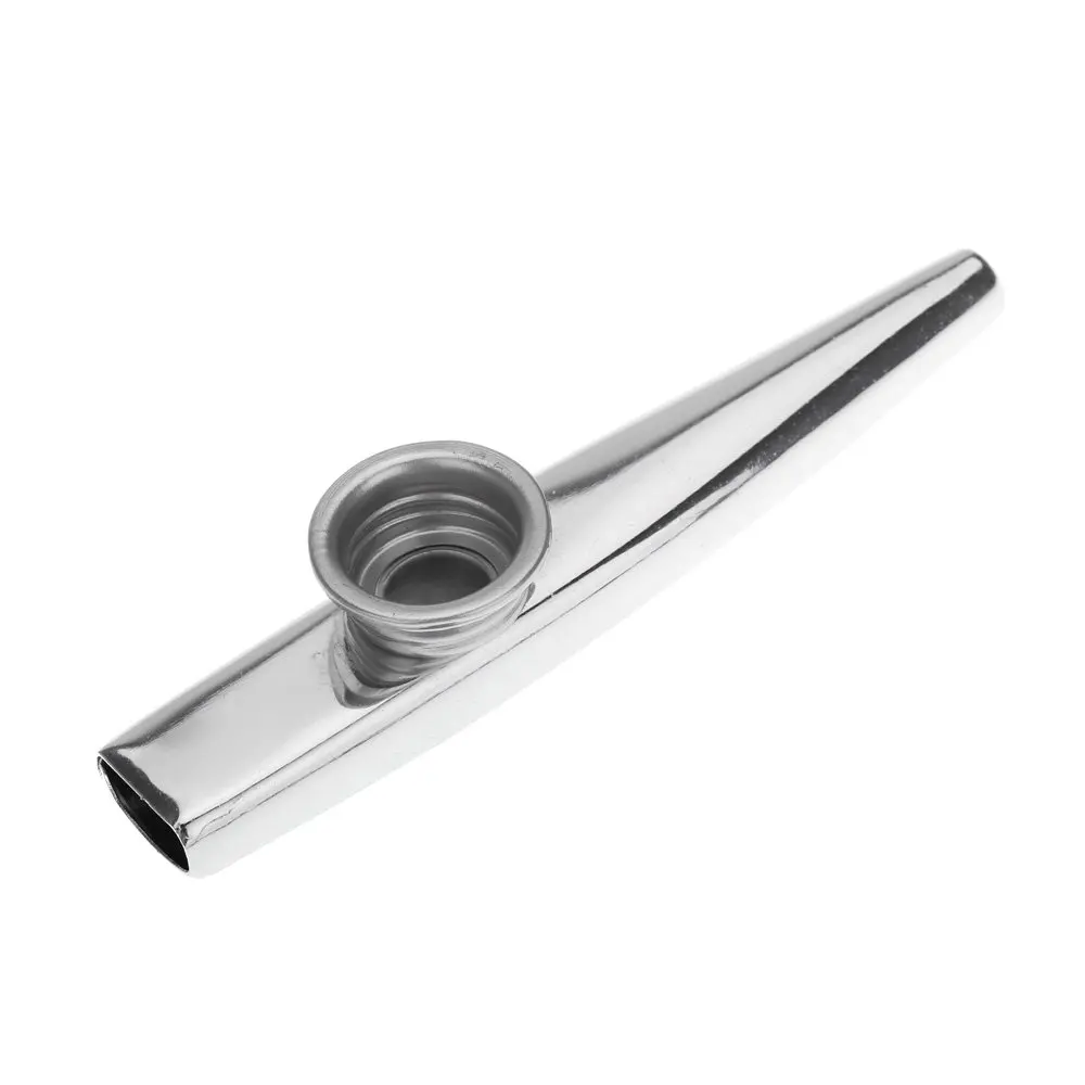 Aluminum Metal Kazoo Alloy With 20 Pcs Gifts Flute Diaphragm ddmysmile For Children Music-Lovers Smile