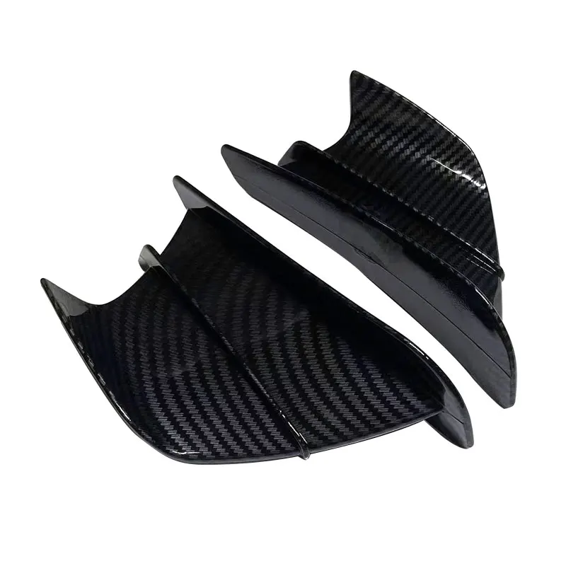 Fit for Yamaha YZF R1 R3 R6 R25 BMW S1000RR 50 125 Scooter Motorcycle Aerodynamic Wing Kit Universal Fixed Winglet Fairing Wing