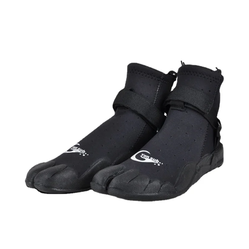 Man Rubber Woman 3MM Diving Boots Outdoor Water Ski Surf Wading Shoes Anti-slip Quick-drying Aqua Shoes Water Shoes smile