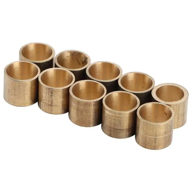 10pcs Billiards Brass Tip Snooker Pool Ferrules Tip Pool Ferrules Repair Tool Billiards Accessories 9mm 9.5mm 10mm