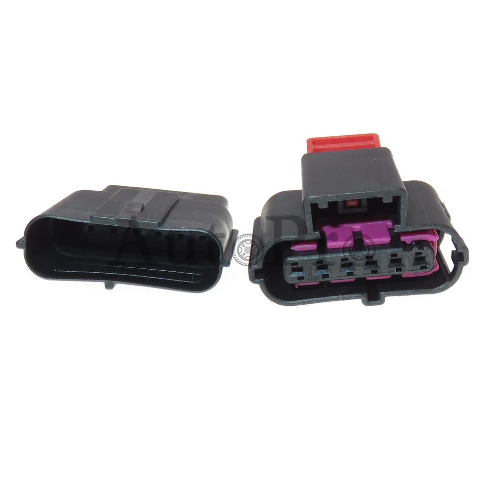 1 Set 6 Hole Auto Starter Waterproof Electric Socket 8K0973706 Accelerator Throttle Pedal Seal Connector 8K0 973 706 For Audi