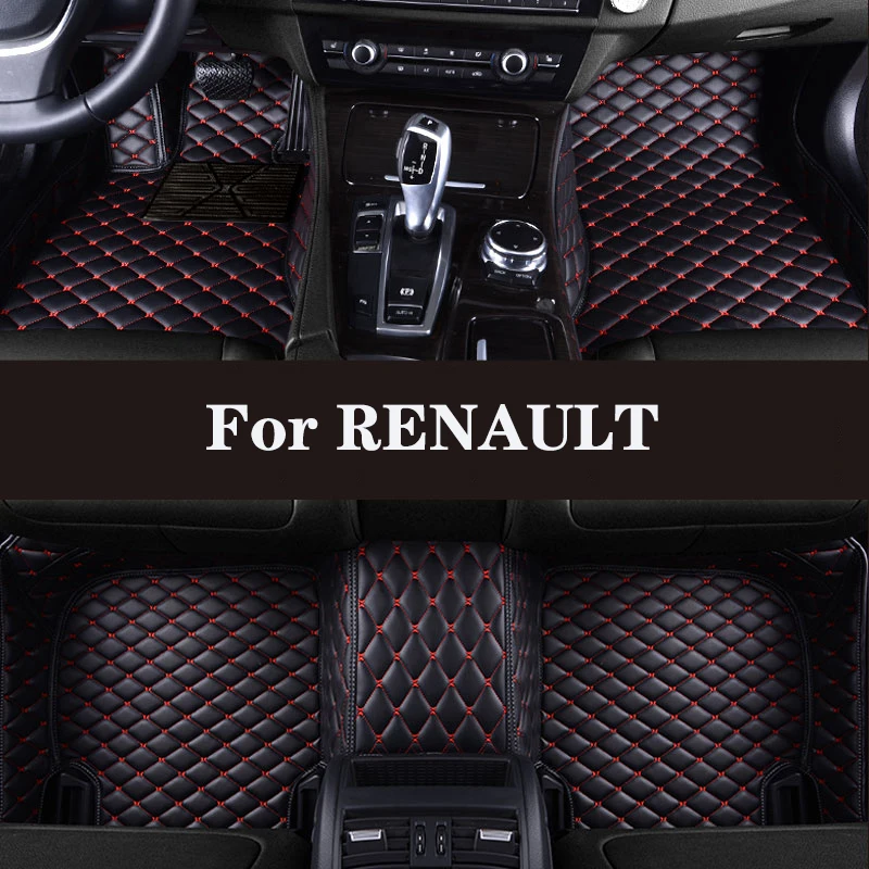 HLFNTF Full Surround Custom Car Floor Mat For RENAULT Talisman TWINGO Captur Kaptur Master Kangoo Car Accessories