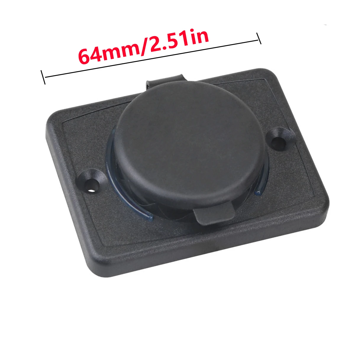 12-24V Car USB QC3.0+PD Port Charger LED Light Car Charger Socket Adapter Waterproof Car Charger Panel for Car Marine Boat RV QC3.0+PD smile QC3.0+PD 