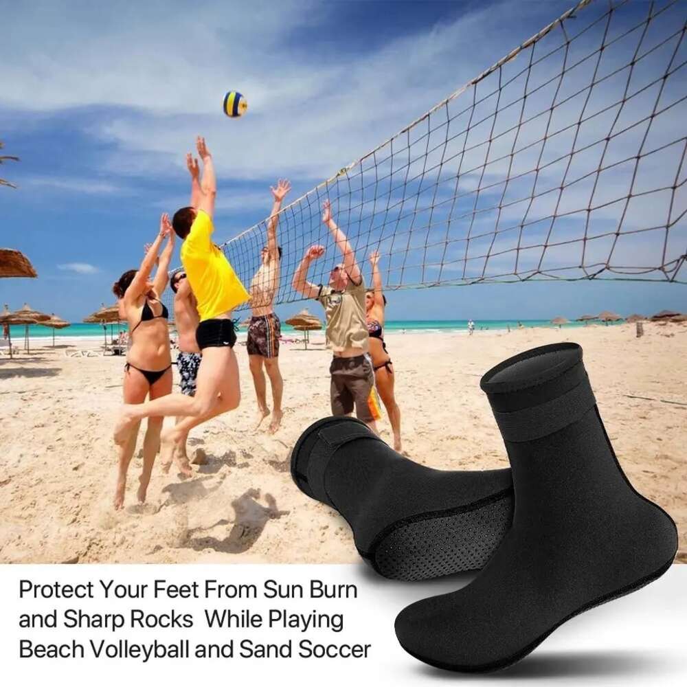 Ddmytiger Ddmytiger MM Diving Socks For Men S Swimming Warm Deep Waterproof Material Long Tube Anti Slip And Wear Resistant Beach H
