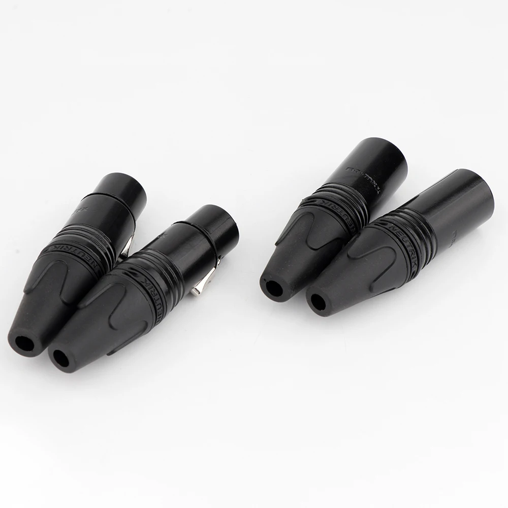 NEUTRIK 3 Pin XLR Connector Adapter NC3MXX NC3FXX 3Pin XLR Male/Female Connector XLR DIY Plug