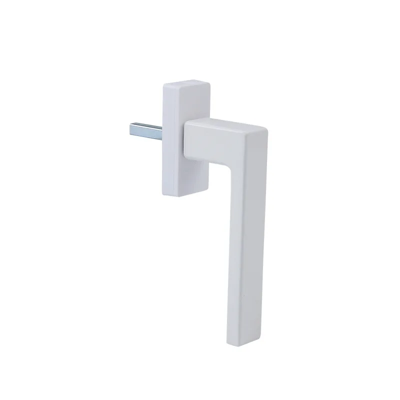 Thick S01-Y19 2Pcs ddmysmile White Aluminum Alloy Door Handle Inner And Outer Casement Window Door Handle Smile