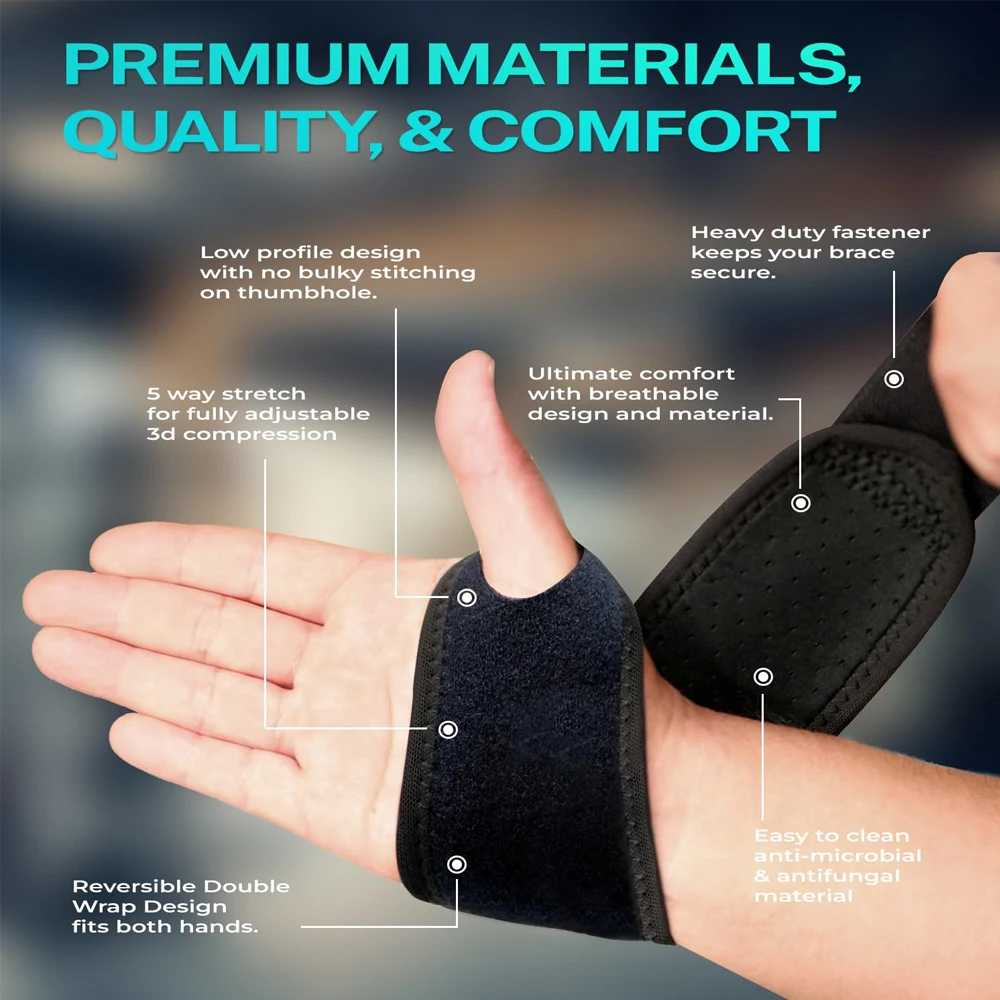 Brace/Wrist Wrap/Carpal Wrist 1Pcs ddmysmile Tunnel/Wrist Support/Wrist Splint/Hand Brace - Medical Device & Doctor Handbook-Night Support Smile / Tun