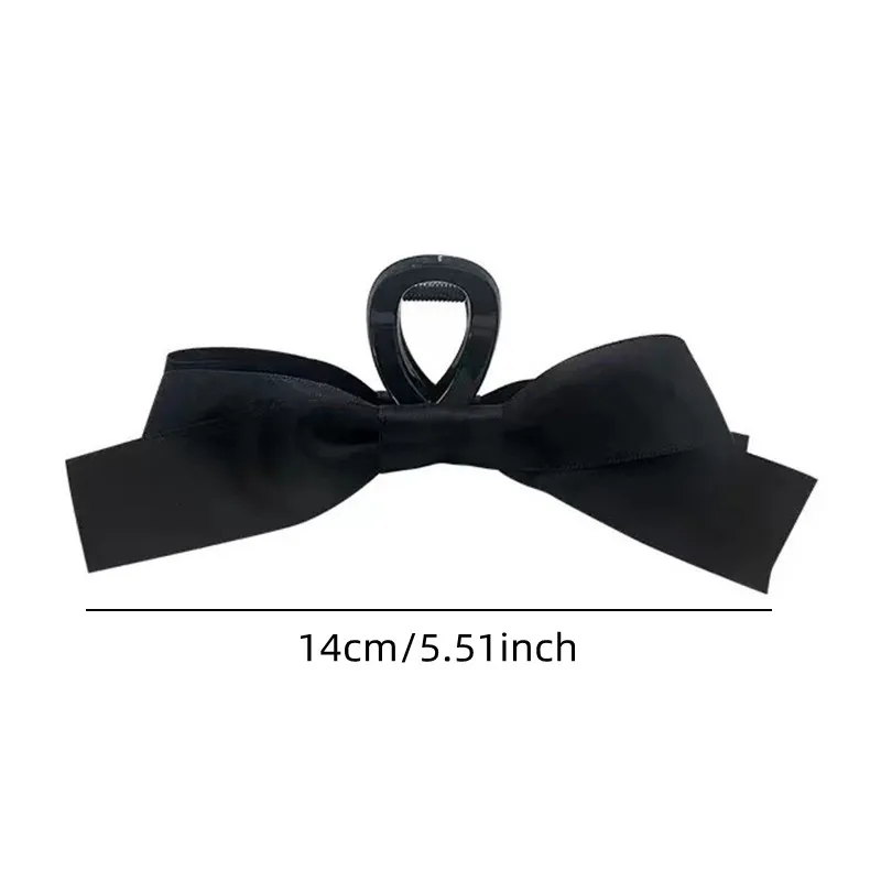 Dual Sides Bows new 2025 Hair Clips For Women Hairpin Large Size Claw Clip Hair Accessories 14cm Girls Headwear