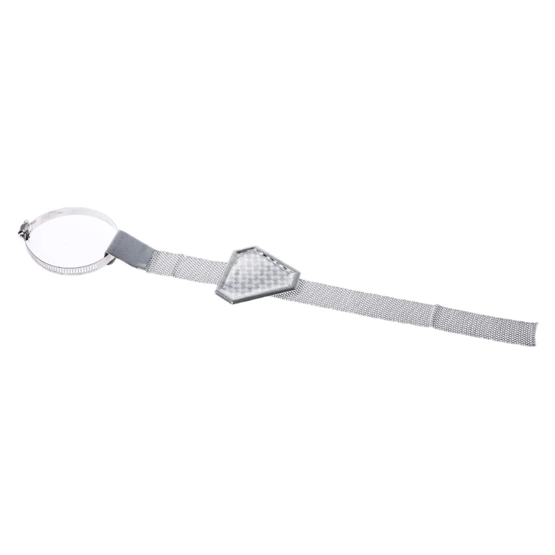 Belt Car Triangle-shaped Earth Ground Wire Strap Anti Static Strip Metal Electrostatic Canceller for Vehicle Truck F19A smile