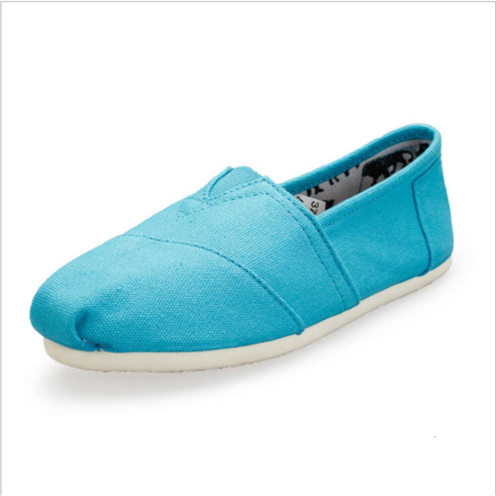 Ddmyoutdoor New Canvas Solid Color Flat Bottomed Casual Couple Men S And Women S Shoes