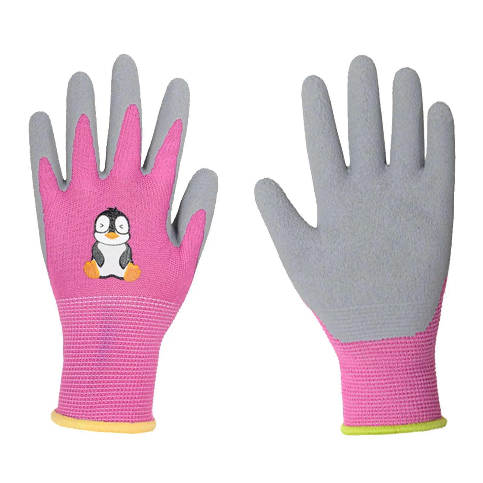 Work Gloves for Kids Kids Gardening Gloves for Children Aged 2-13 Years Foam Rubber Coating Work Gloves Gardening for Girls Boys