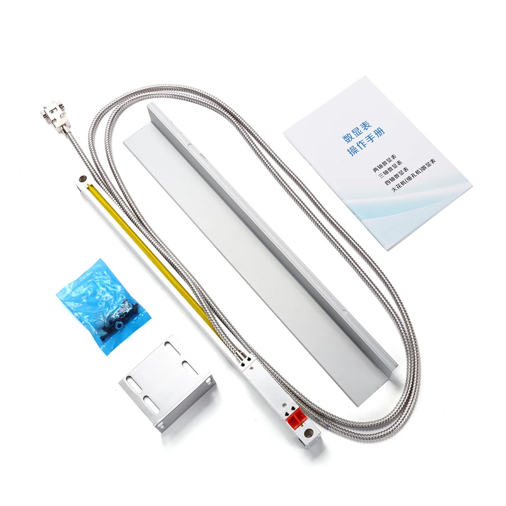 Languages 14 YH800-2P YH800-3P BIG LCD DRO Digital Readout Set Kit 5U 5V TTL Linear Encoder Optical Line Scales Dimensions smile