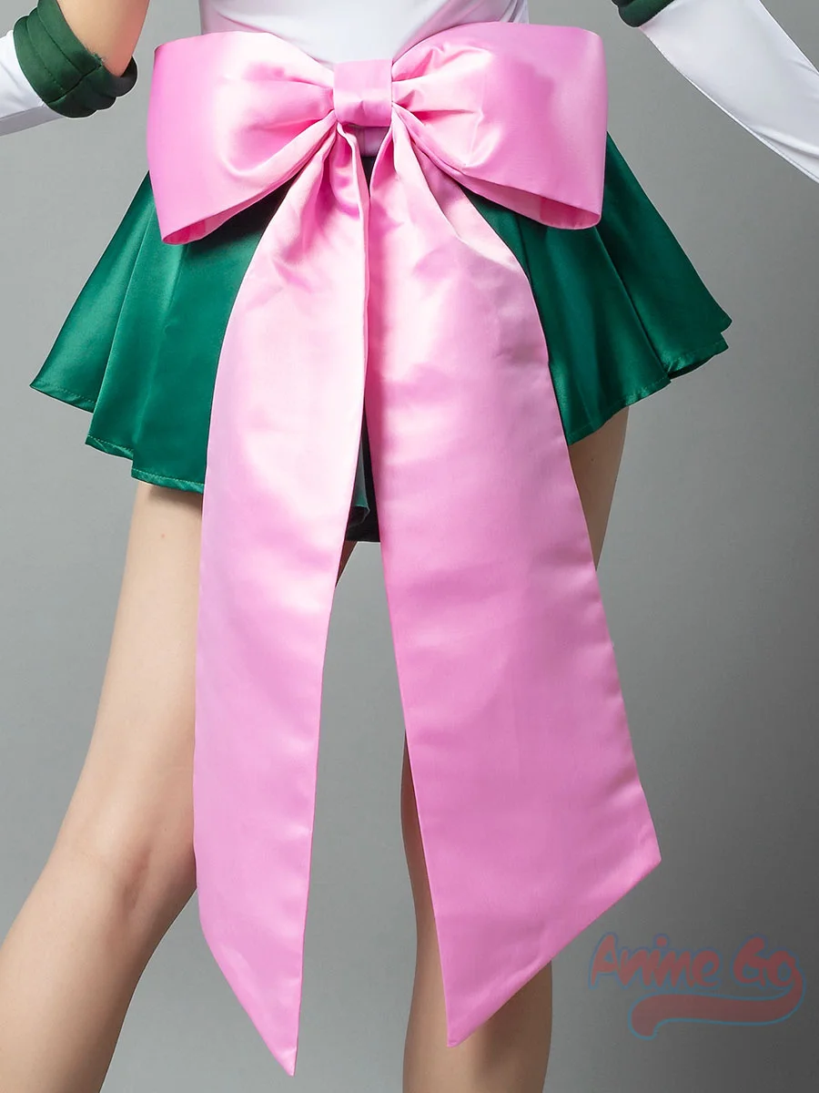 S Super Film Anime Sailor Jupiter Kino Makoto Lita Halloween Cosplay Costume mp001406 smile