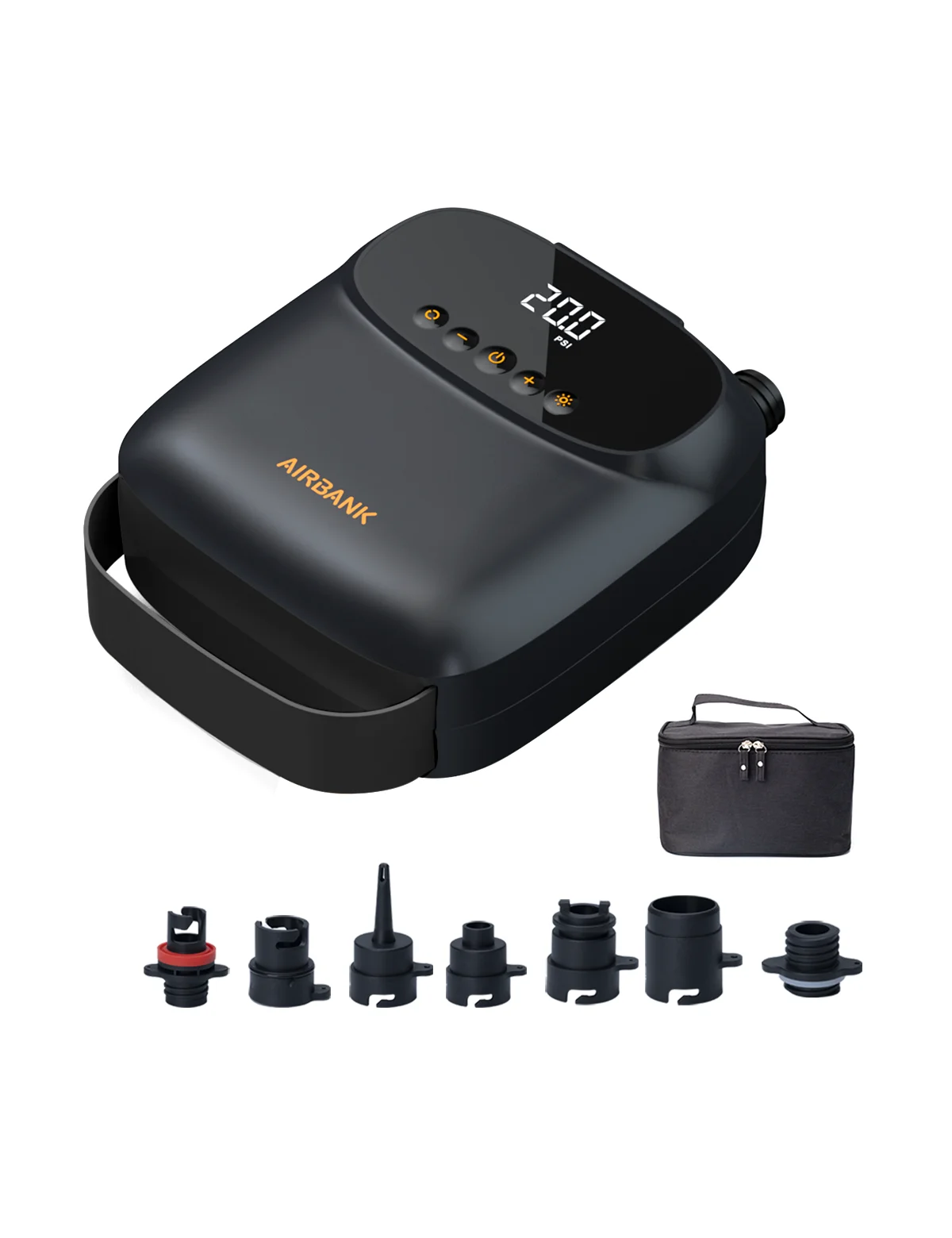 AIRBANK D13 SUP For Paddle Board Iatable Boat Kayak Car Accessories 12V MAX 20PSI Electric Air Pump