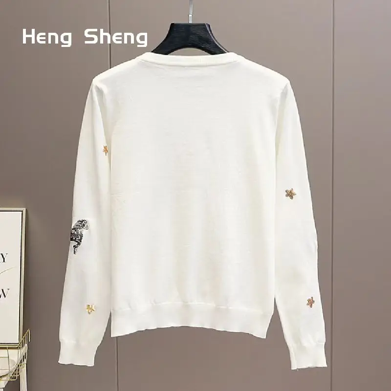 Early Cardigan Casual Style Fall New Embroidered Needle Knit Women Sweater Jacket ddmysmile Tops Smile