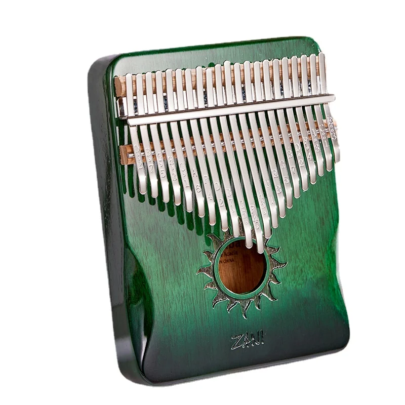 Kalimba 17 Wood Acacia 21 Key C Tone Finger Piano with Accessories Beginner Calimba Thumb Piano Keyboard Musical Instrument Gift smile