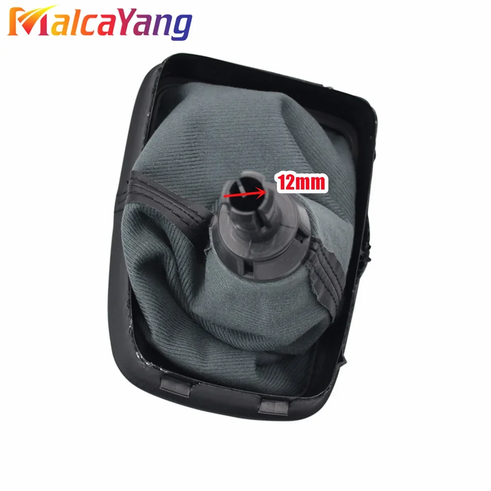 Styling For Seat Car Alhambra 2000-2010 5 6 Speed CLASSIC Car Gear Shift Knob Lever Shifter With Leather Dust-Proof Cover smile