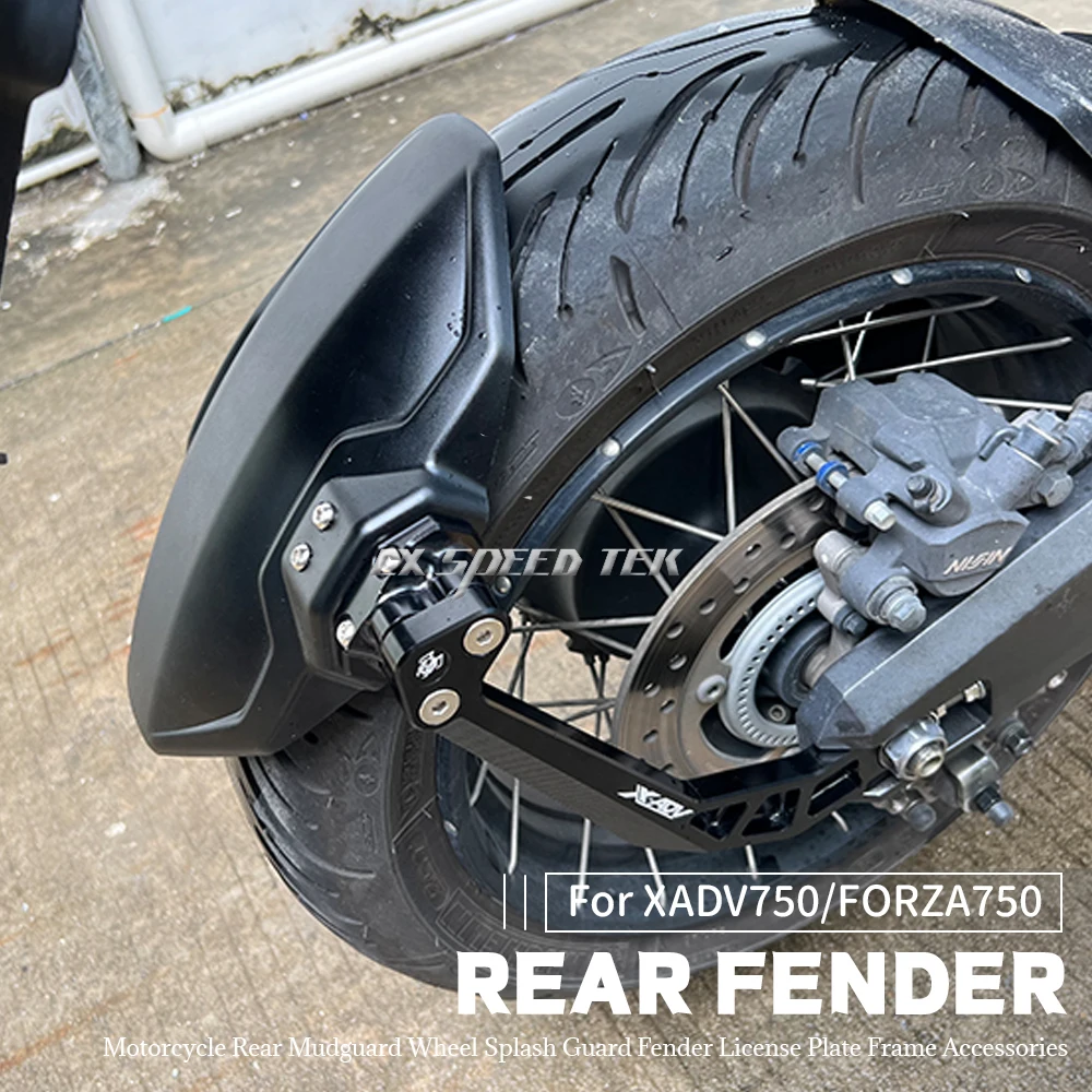 HONDA 750 For XADV V1 V2 17-20 Forza750 18-23 Motorcycle Accessories Rear Wheel Fender Mudguard Splash Guard Cover smile