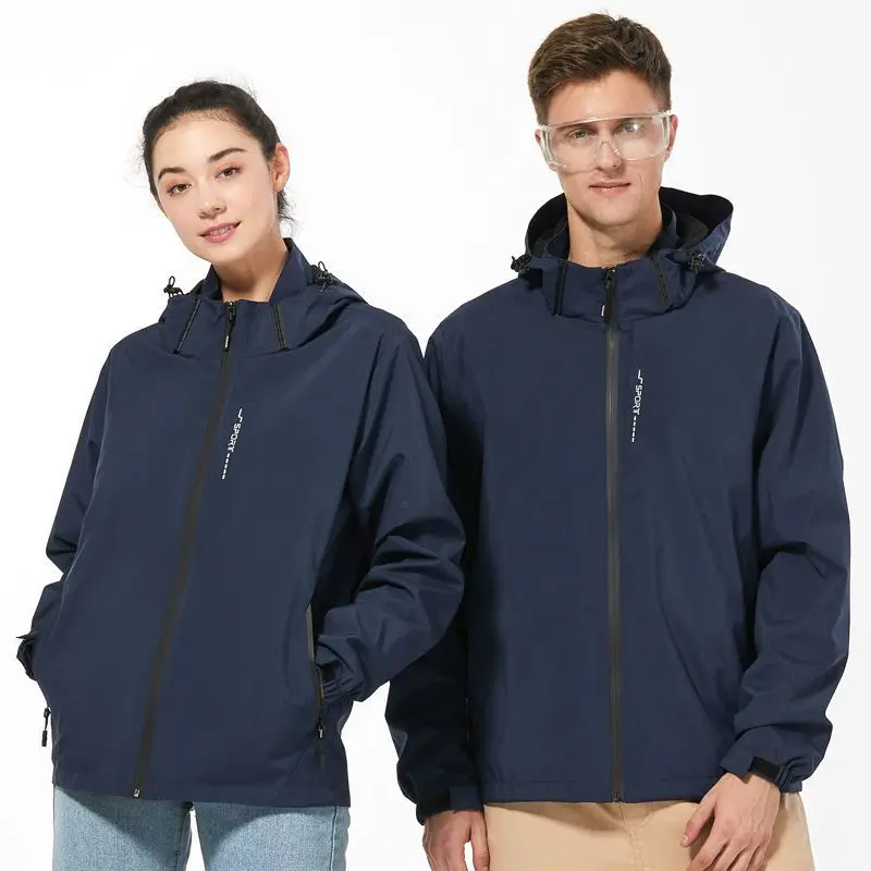 Hiking Sports Jacket Outdoor Waterproof Jackets Men Women Single-layer Windbreaker Travel Mountaineering Clothes