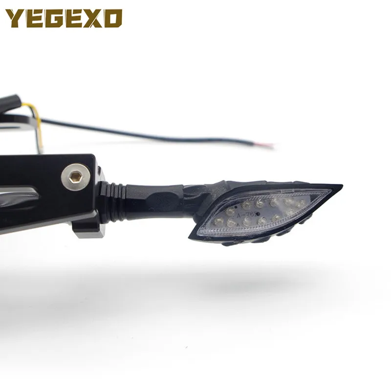 Motorcycle License Turn Signal Blinker Accessories For Honda bros 160 cb 900 hornet vlx dominator nx650 cb500f sh 125