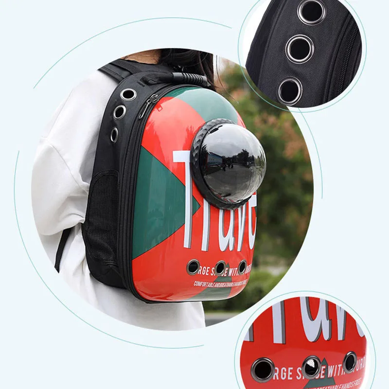 High Quality Window 2025 Transport Carrying Breathable Travel Bag Bubble Astronaut Pet new Dog Space Capsule Cat Carrier Backpack