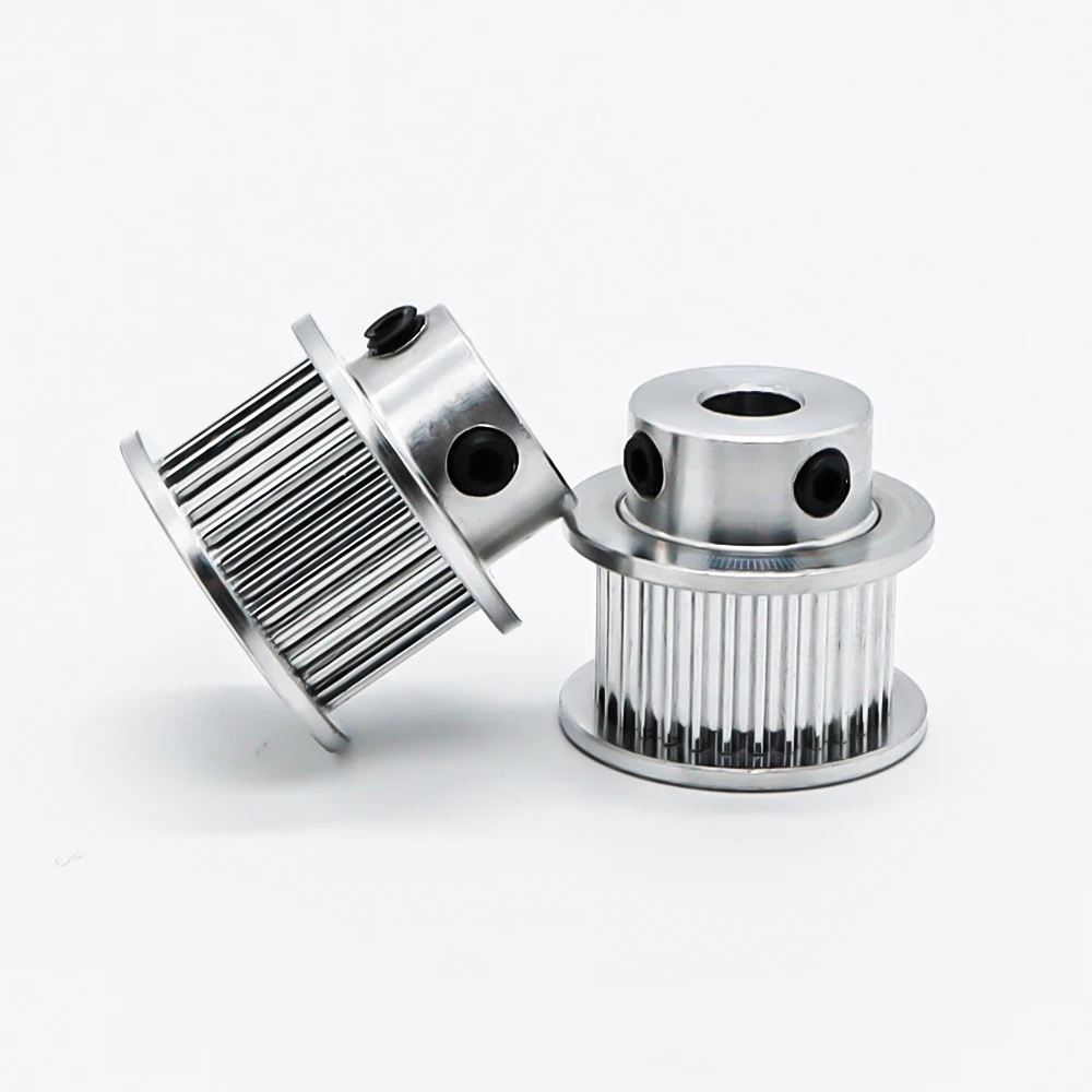 26T Teeth 2GT Timing Pulley Synchronous Pulley Bore 4/5/6/6.35/8mm 2M Teeth Width 6/10mm GT2 Synchronous Wheels 3D Printer Parts