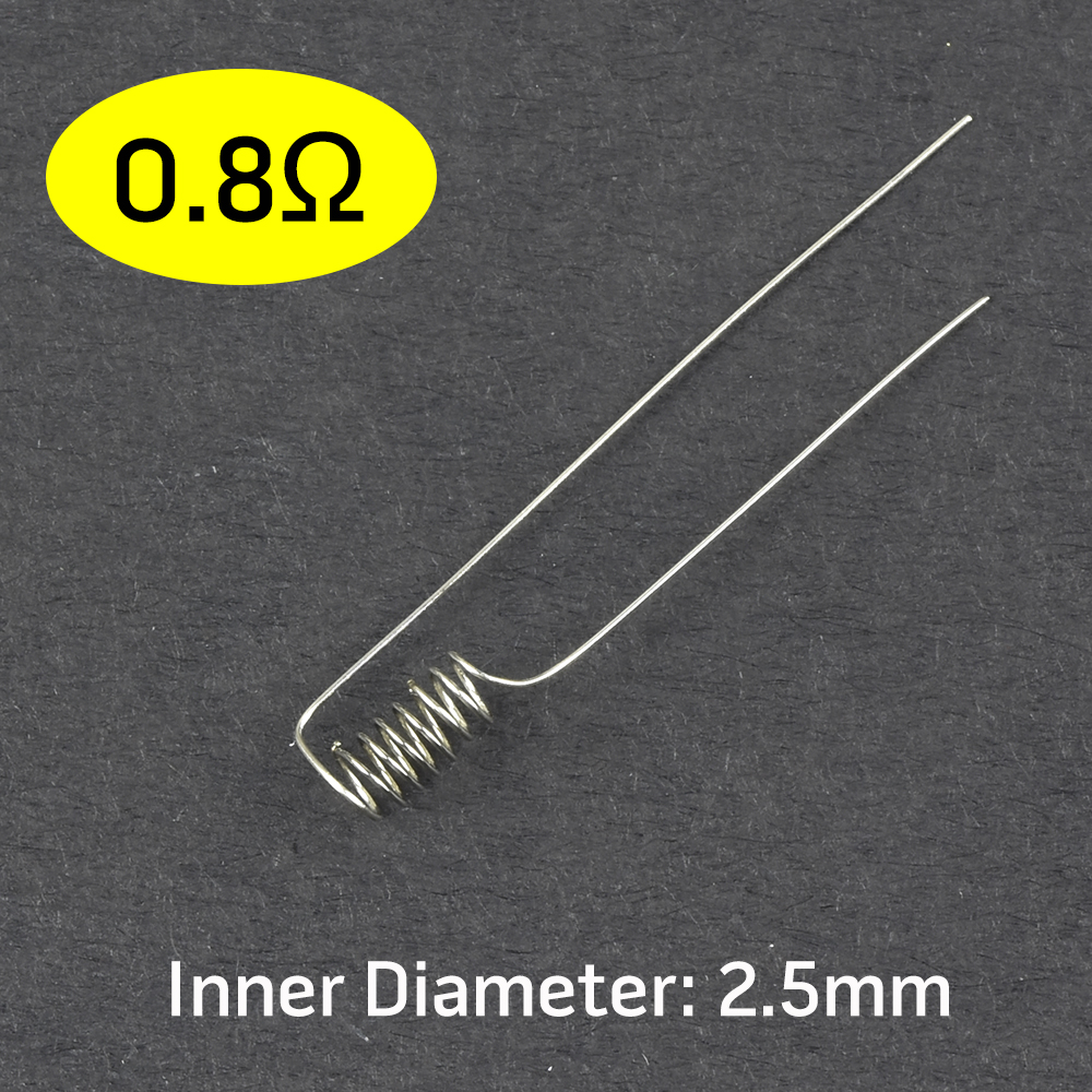 50/100pcs Resistance A1 1.2ohm 0.6/0.8ohm Ni80 1.0ohm Heat Wire For Replacement Prebuilt Coil Accessories