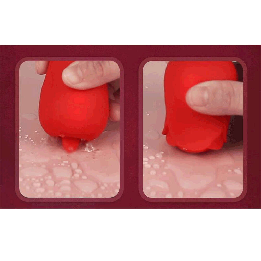 Function 2 Tongue Lick Vibrator Sucker Vibrator for Women Nipple Sucker Oral Licking Clitoris Stimulation Rose Like Sex Toys ing