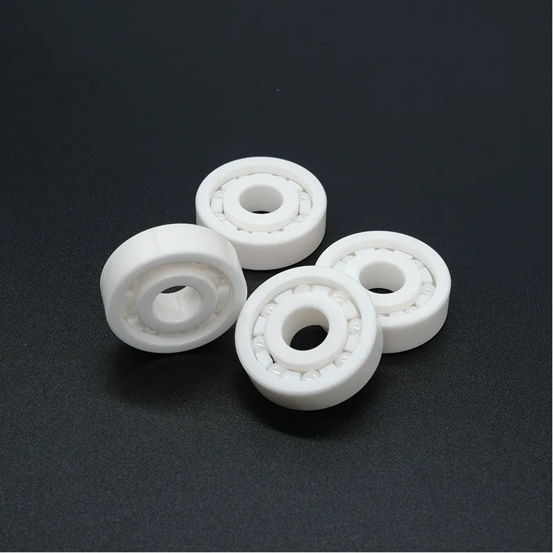 1pcs 6200 6201 6202 6203 6204 6205 6206 6207 Full ZrO2 Ceramic Zirconia Bearing Good Quality Double Sided Sealed